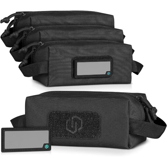 Other - Loose Sacs 4-Pack Tactical Ammo Pouch Firearm Ammunition Carrier Bag, ID Patches